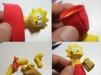 卡通人物的彩泥橡皮泥制作教程图解