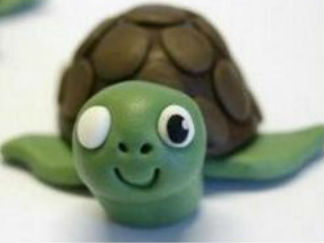 乌龟的彩泥橡皮泥制作教程图解