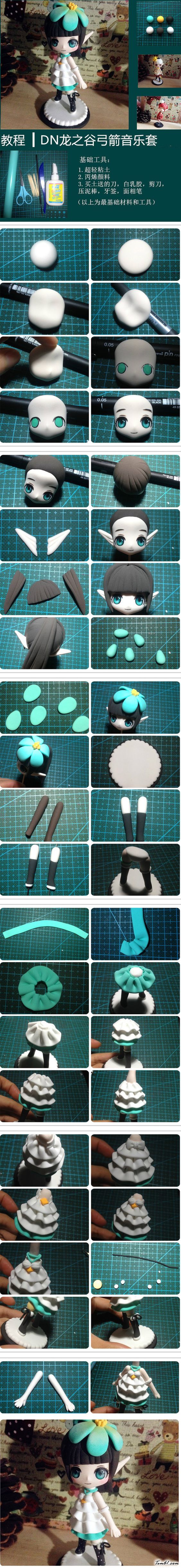 龙之谷的彩泥橡皮泥制作教程图解图片1