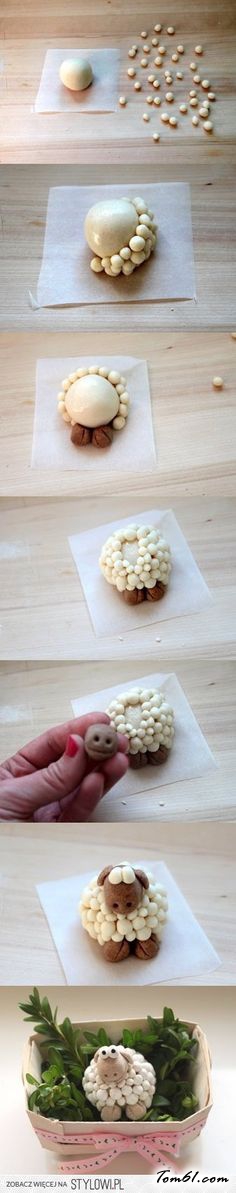 绵羊的彩泥橡皮泥制作教程图解 图片1