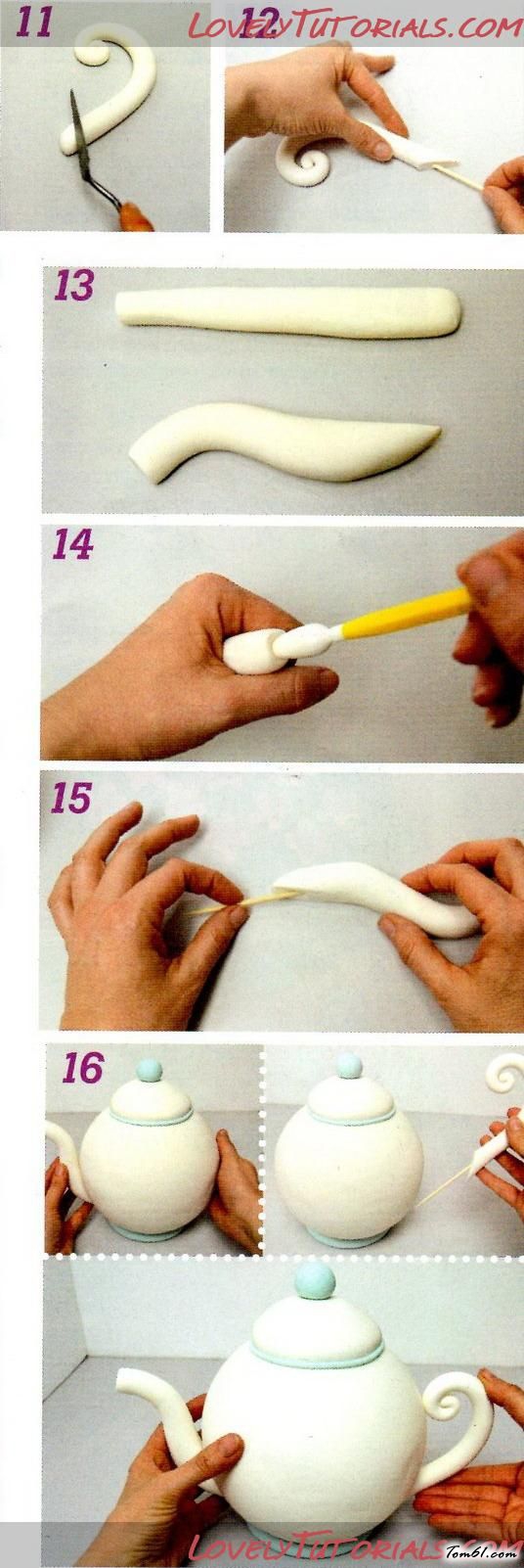 壶的彩泥橡皮泥制作教程图解  图片1