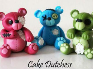 熊的彩泥橡皮泥制作教程图解3