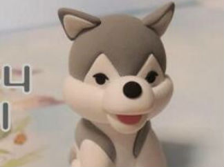 狼的彩泥橡皮泥制作教程图解