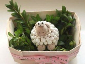 绵羊的彩泥橡皮泥制作教程图解