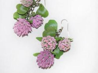 三叶草花的彩泥橡皮泥制作教程图解