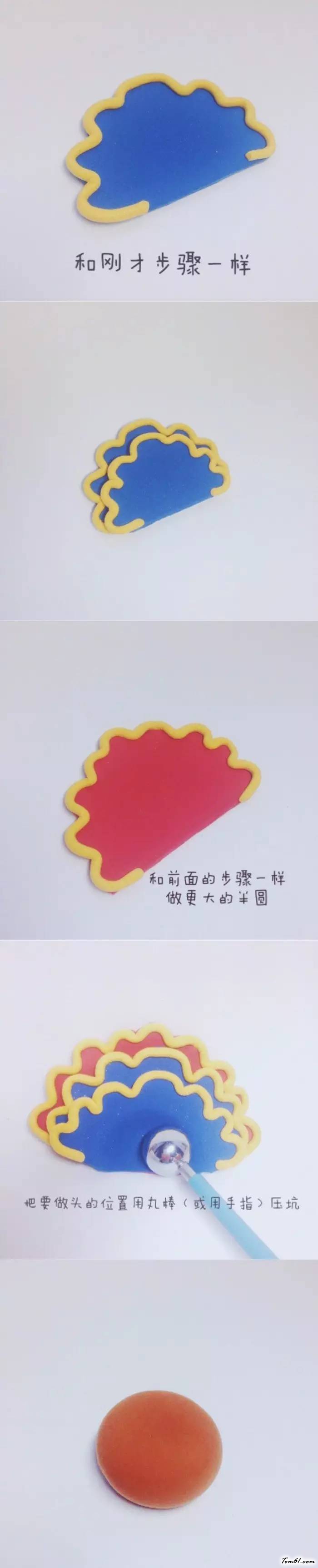 齐天大圣的彩泥橡皮泥制作教程图解图片3