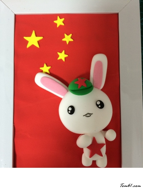 红星那年小兔的彩泥橡皮泥制作教程图解图片14
