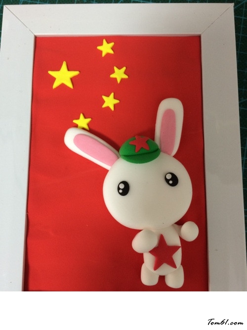 红星那年小兔的彩泥橡皮泥制作教程图解图片13