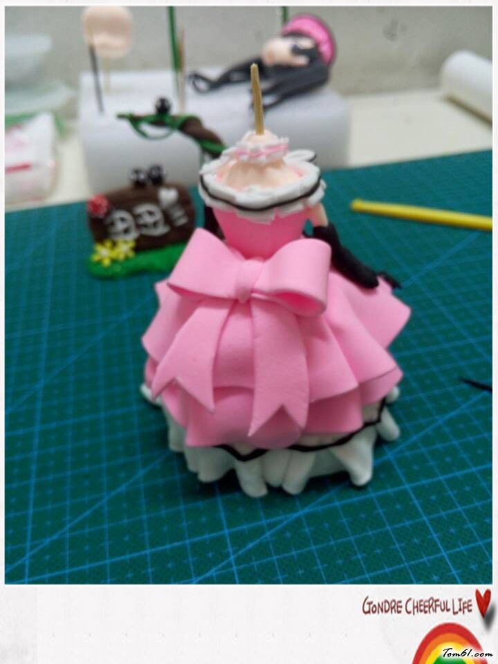 夏尔人偶的彩泥橡皮泥制作教程图解图片31
