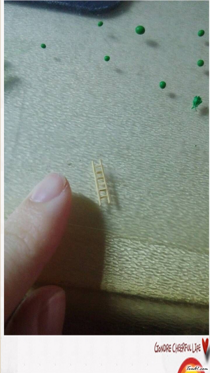 小树屋吊瓶的彩泥橡皮泥制作教程图解图片7