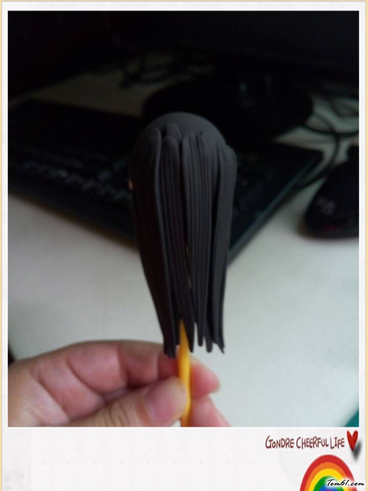妖神花千骨的彩泥橡皮泥制作教程图解图片3