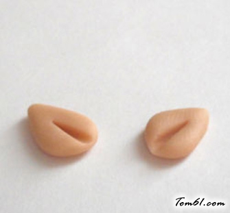 圣诞小精灵矮人的彩泥橡皮泥制作教程图解图片8 圣诞小精灵矮人的彩泥橡皮泥制作教程图解图片8