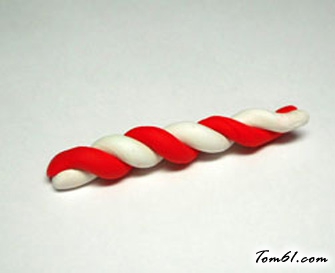 圣诞小精灵矮人的彩泥橡皮泥制作教程图解图片12 圣诞小精灵矮人的彩泥橡皮泥制作教程图解图片12