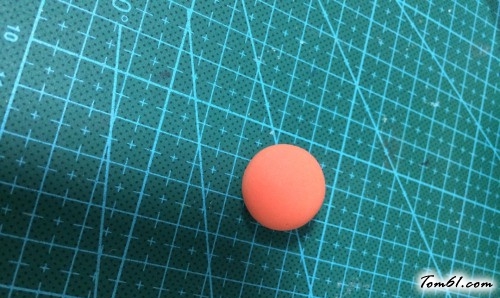 万圣节小女孩的彩泥橡皮泥制作教程图解图片9