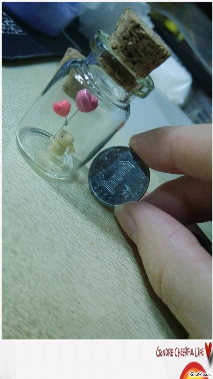瓶子兔子拿气球的彩泥橡皮泥制作教程图解图片18