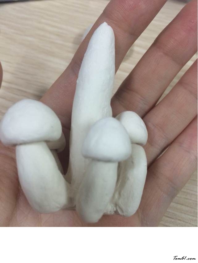 微型蘑菇瓶的彩泥橡皮泥制作教程图解图片16 微型蘑菇瓶的彩泥橡皮泥制作教程图解图片16