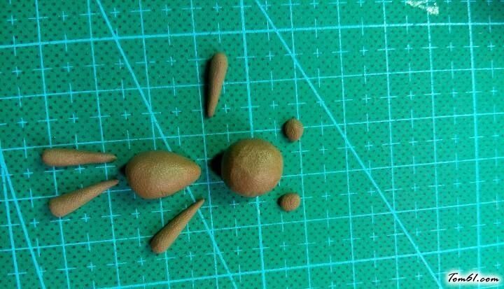 黑执事的彩泥橡皮泥制作教程图解图片34