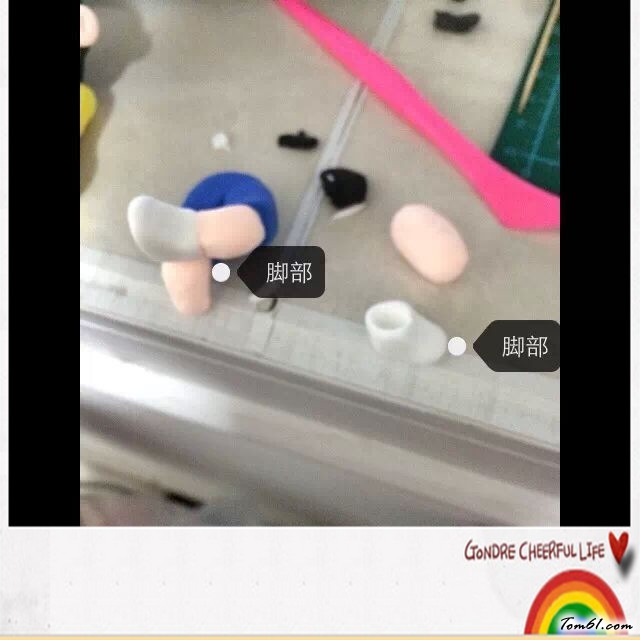 大熊的彩泥橡皮泥制作教程图解图片9