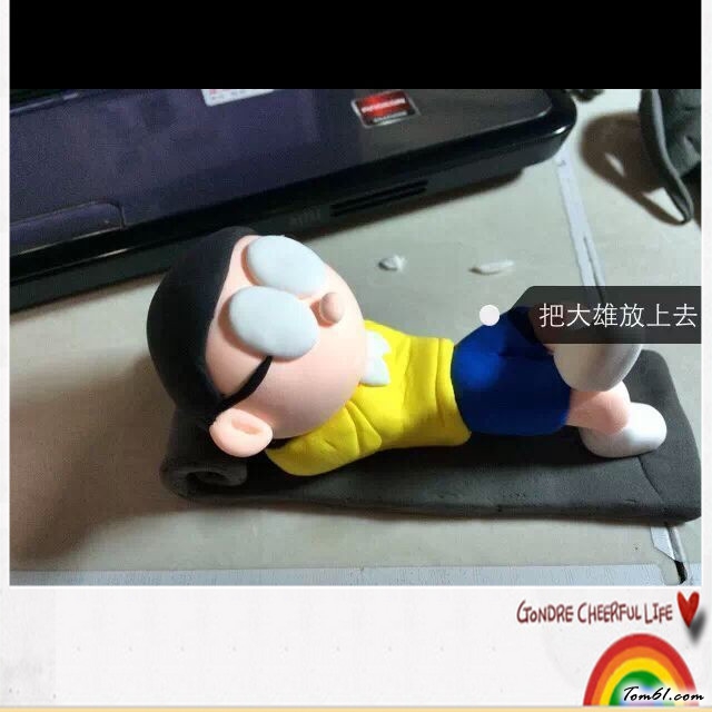 大熊的彩泥橡皮泥制作教程图解图片13