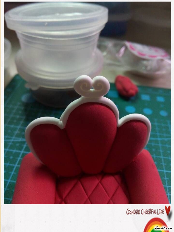 复古沙发的彩泥橡皮泥制作教程图解图片18