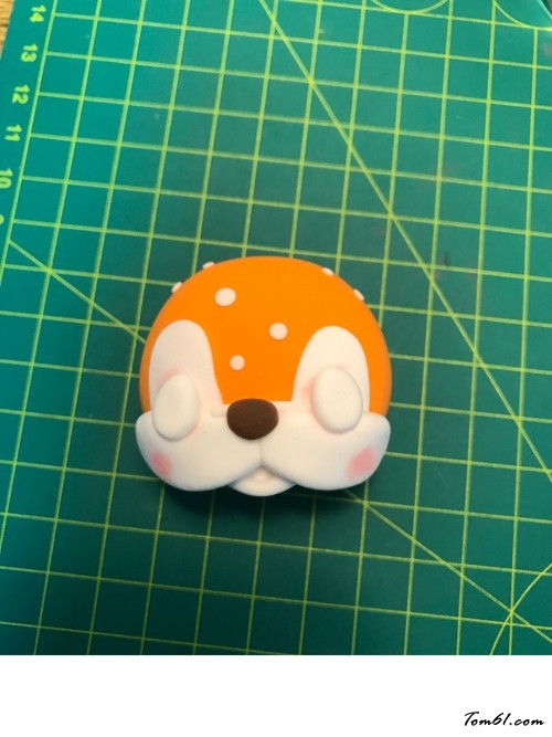 小鹿挂饰的彩泥橡皮泥制作教程图解图片8