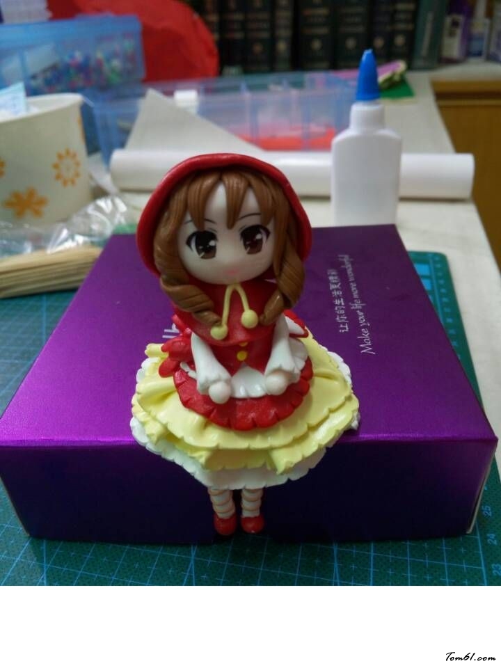小红女的彩泥橡皮泥制作教程图解图片12