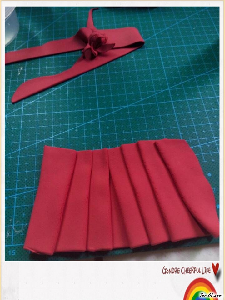 妖神花千骨的彩泥橡皮泥制作教程图解图片19