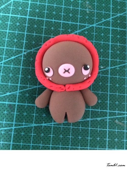 兔子和熊钥匙小挂饰的彩泥橡皮泥制作教程图解图片11 兔子和熊钥匙小挂饰的彩泥橡皮泥制作教程图解图片11