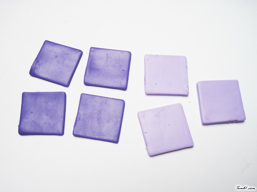 蓝莓蛋糕小吊坠的彩泥橡皮泥制作教程图解图片6 蓝莓蛋糕小吊坠的彩泥橡皮泥制作教程图解图片6