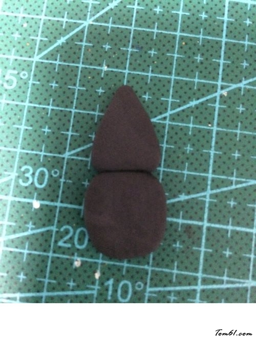 万圣节小女孩的彩泥橡皮泥制作教程图解图片25