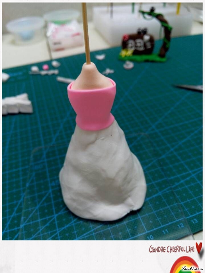 夏尔人偶的彩泥橡皮泥制作教程图解图片20