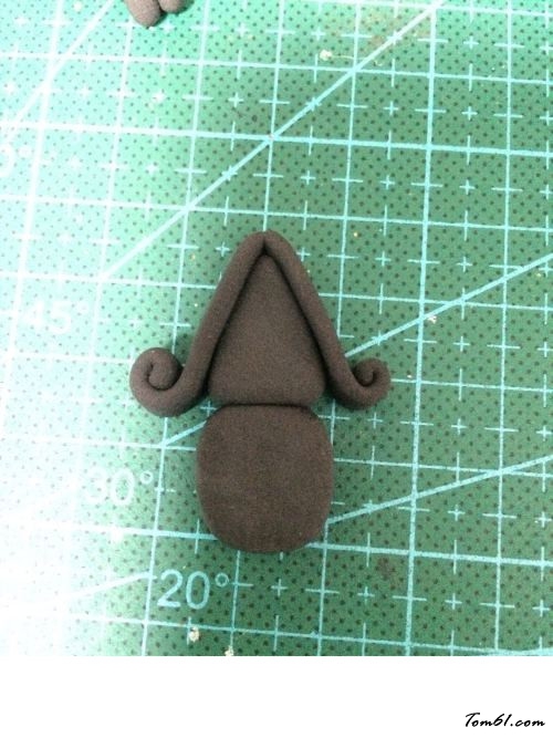 万圣节小女孩的彩泥橡皮泥制作教程图解图片27