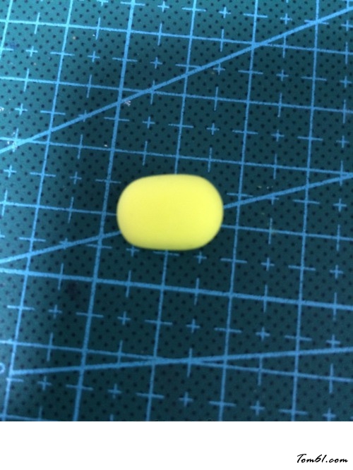 蜜蜂熊猫头像胸针的彩泥橡皮泥制作教程图解图片8