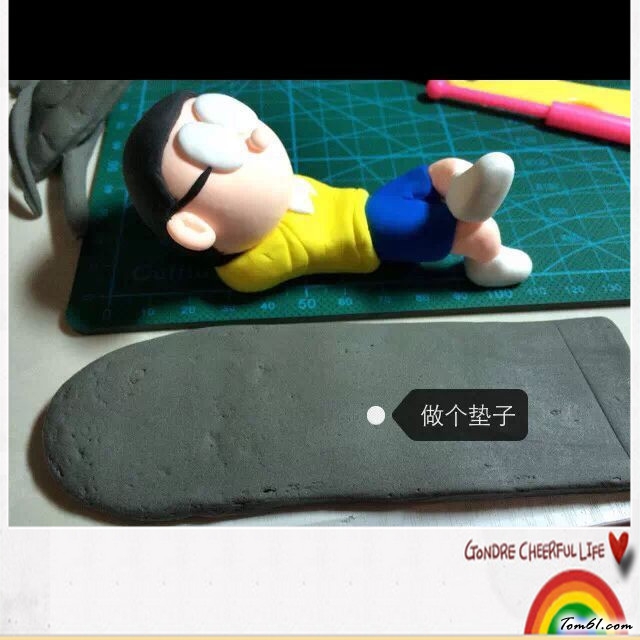 大熊的彩泥橡皮泥制作教程图解图片11