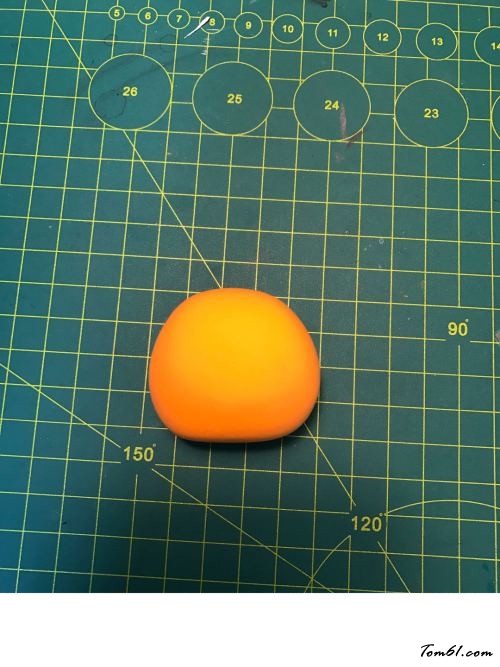 小鹿挂饰的彩泥橡皮泥制作教程图解图片2