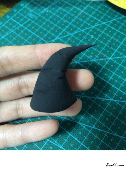 万圣节小女孩的彩泥橡皮泥制作教程图解图片7