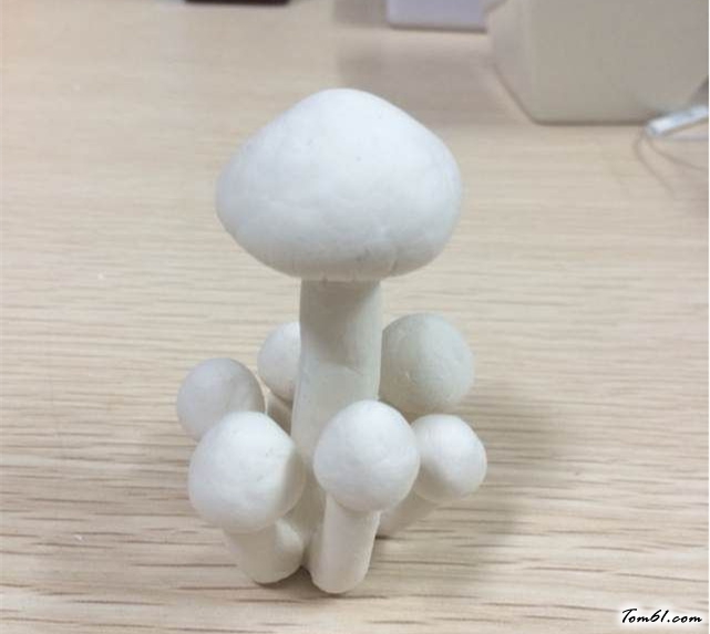 微型蘑菇瓶的彩泥橡皮泥制作教程图解图片17 微型蘑菇瓶的彩泥橡皮泥制作教程图解图片17