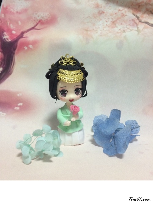 百花公主的彩泥橡皮泥制作教程图解图片1