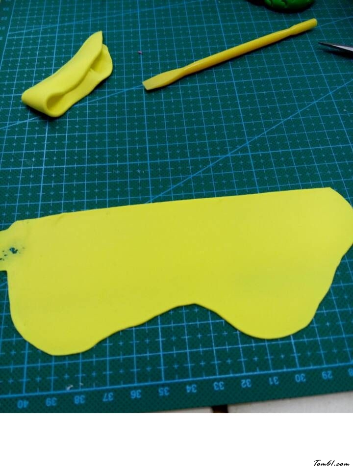 美人鱼的彩泥橡皮泥制作教程图解图片9