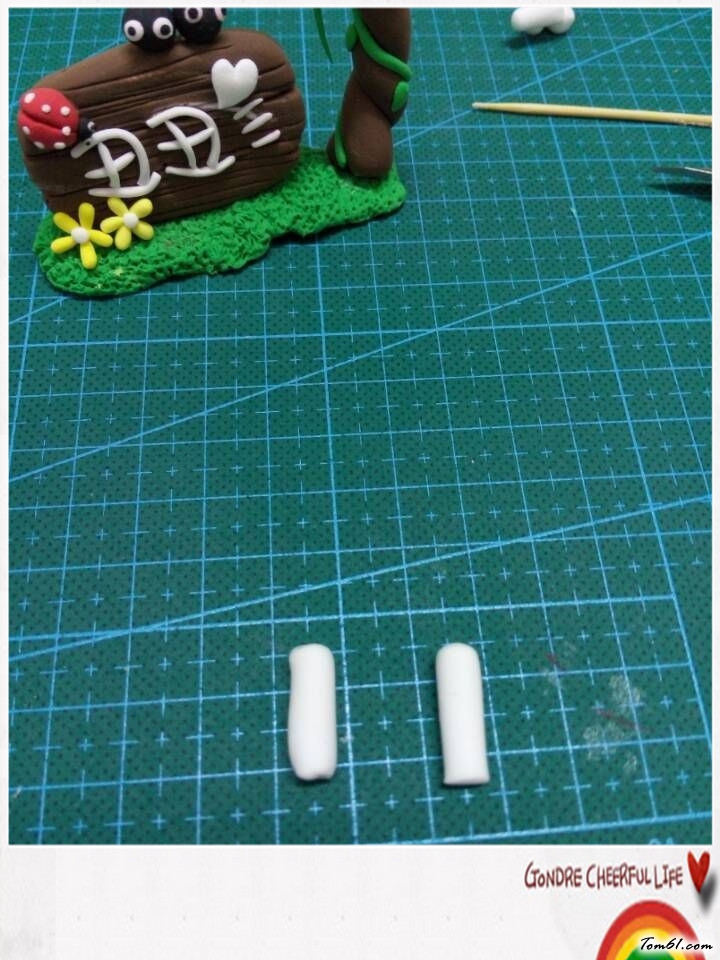 黑执事的彩泥橡皮泥制作教程图解图片13