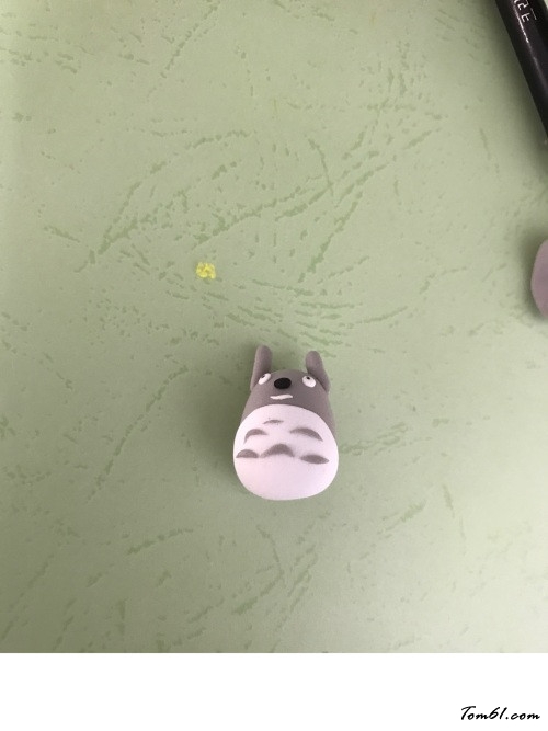 龙猫玻璃瓶的彩泥橡皮泥制作教程图解图片14