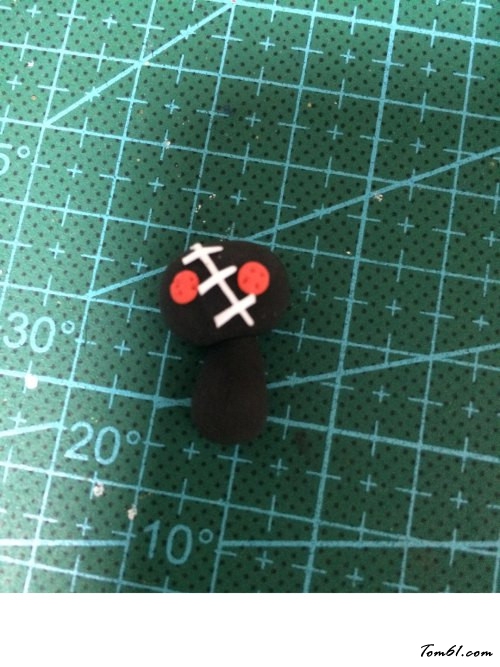 万圣节小女孩的彩泥橡皮泥制作教程图解图片22