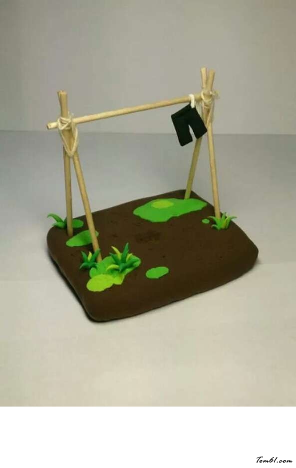 喵化兵长小人偶的彩泥橡皮泥制作教程图解图片4 喵化兵长小人偶的彩泥橡皮泥制作教程图解图片4