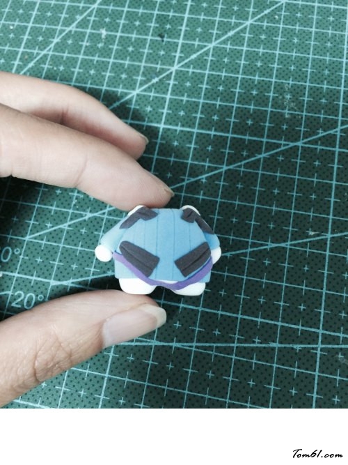 守望先锋人偶的彩泥橡皮泥制作教程图解图片8