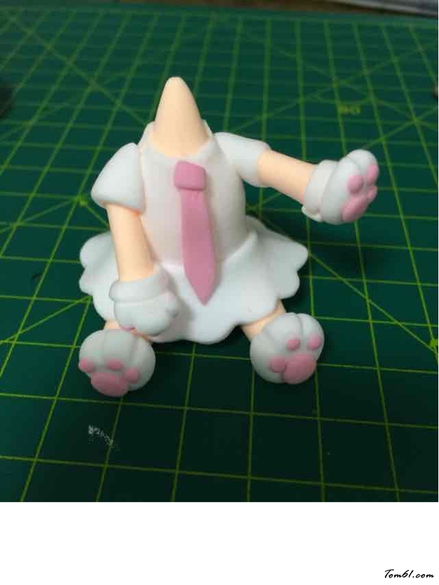 樱花初音人偶的彩泥橡皮泥制作教程图解图片9