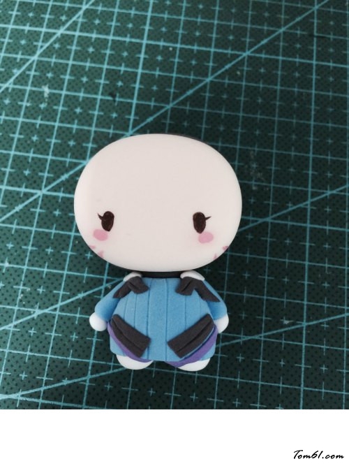 守望先锋人偶的彩泥橡皮泥制作教程图解图片9