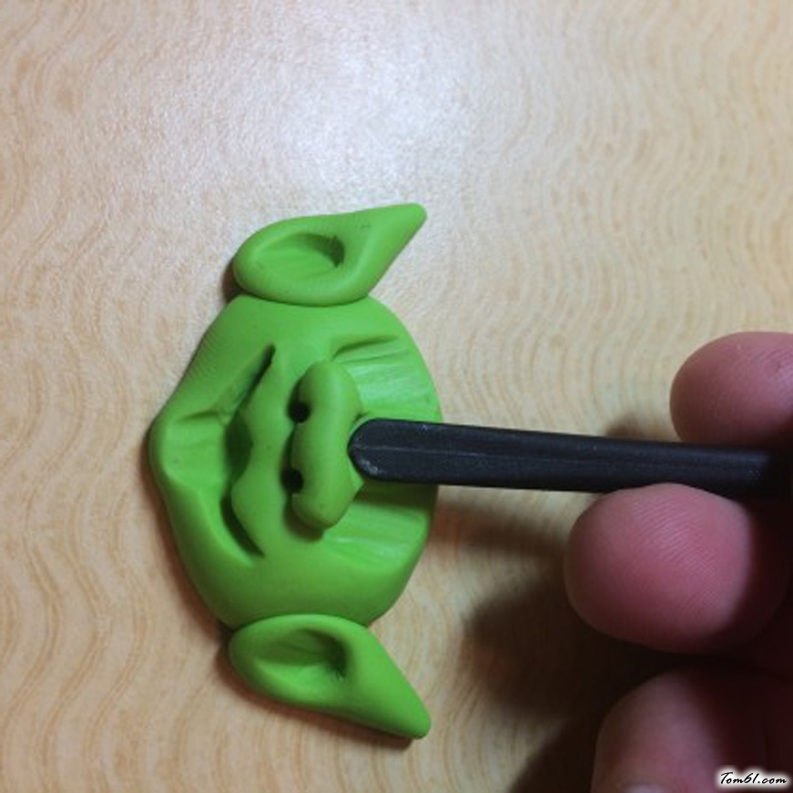 巨魔外星人的彩泥橡皮泥制作教程图解图片7 巨魔外星人的彩泥橡皮泥制作教程图解图片7