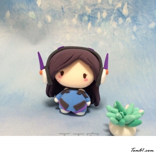 守望先锋人偶的彩泥橡皮泥制作教程图解图片14