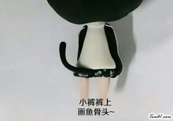 喵化兵长小人偶的彩泥橡皮泥制作教程图解图片24 喵化兵长小人偶的彩泥橡皮泥制作教程图解图片24