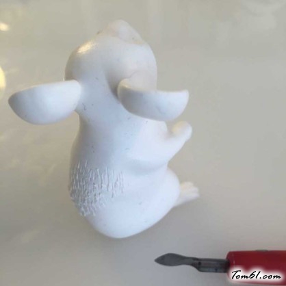 小白鼠的彩泥橡皮泥制作教程图解  图片18